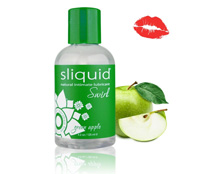 SLIQUID Naturals Swirl - roheline õun, 125 ml.