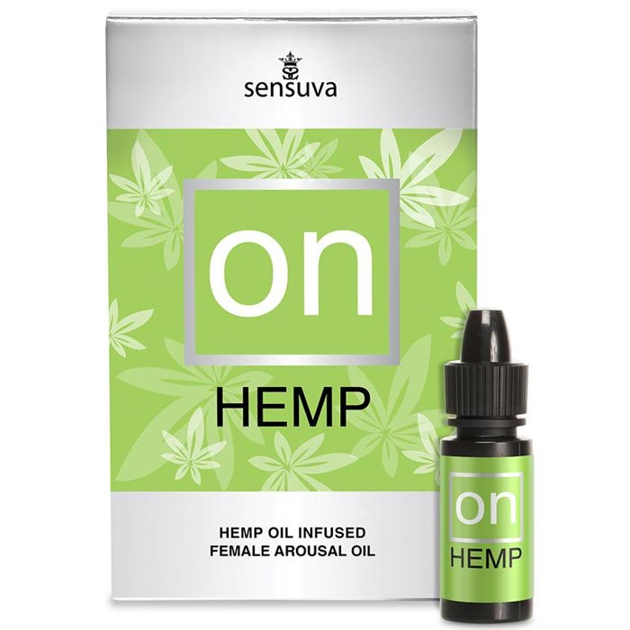 Orgasmi stimuleeriv õli SENSUVA ON Hemp 5 ml