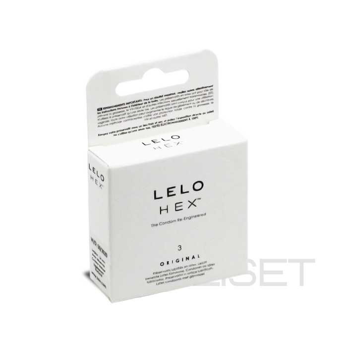 LELO HEX kondoomid 3 tk