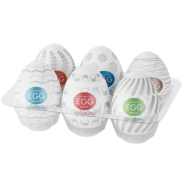 Tenga Egg komplekt SERIE 3 6 erinevat muna