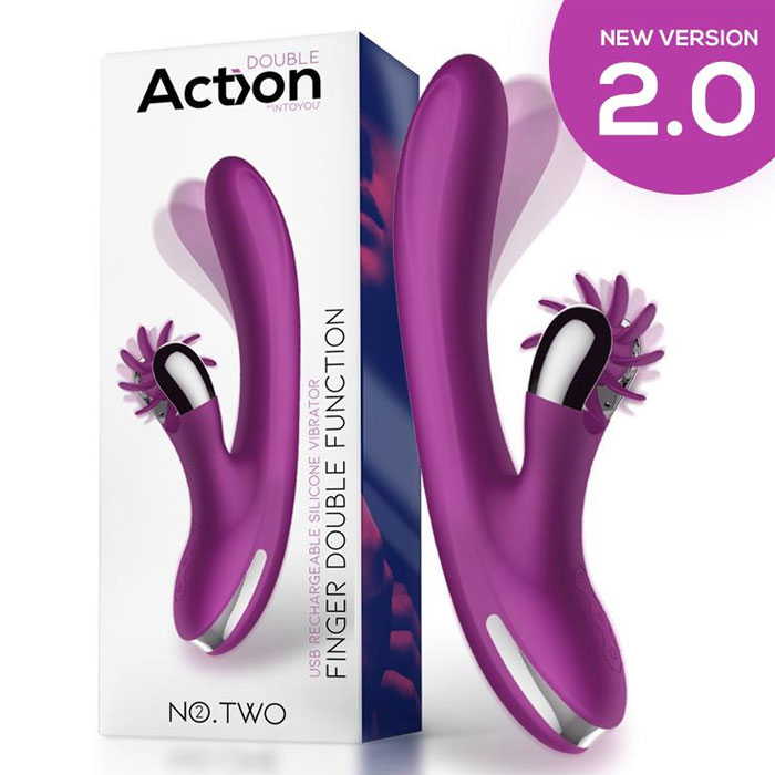 Kliitoristimulaator-vibraator Action noTWO 20