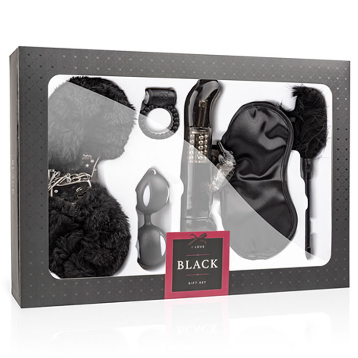 Sekslelude komplekt LoveBoxxx Black 6-osaline