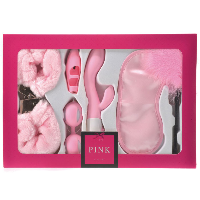 Sekslelude komplekt LoveBoxxx Pink 6 osaline