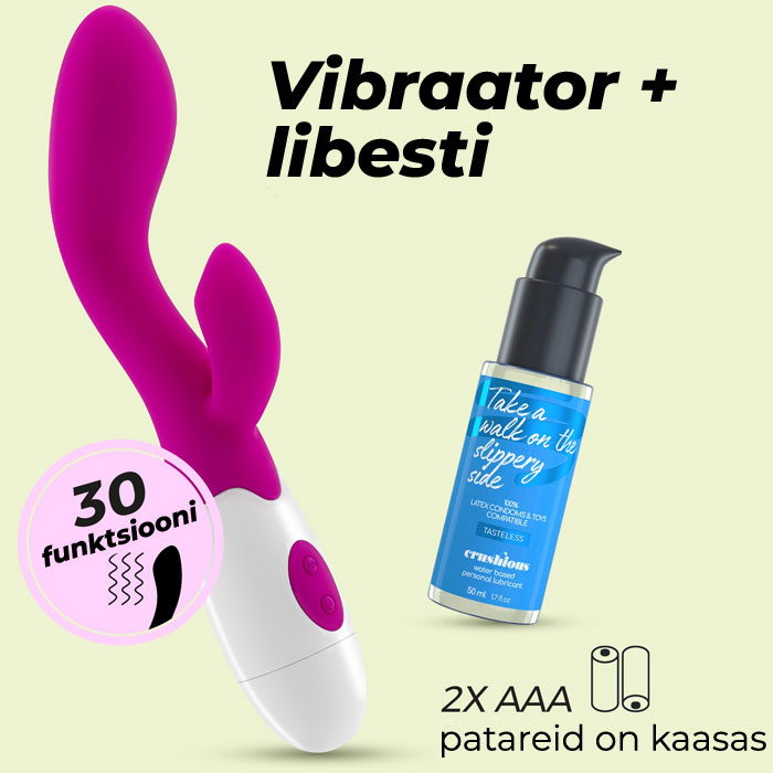 CRUSHIOUS Cherie G-punkti vibraator 30 erineva vibratsioonirežiimiga