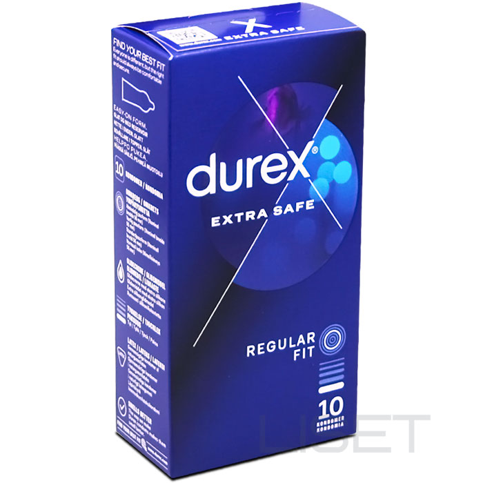 Durex Extra Safe eriti tugevad kondoomid 10 tk