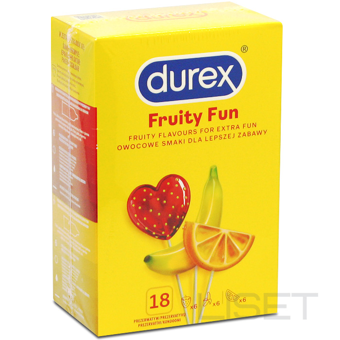 DUREX Fruity Fun 18 tk