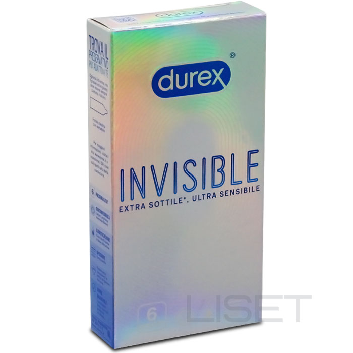 DUREX Invisible 6 tk