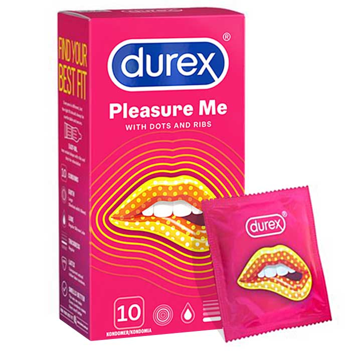 DUREX Pleasure Me 10 tk