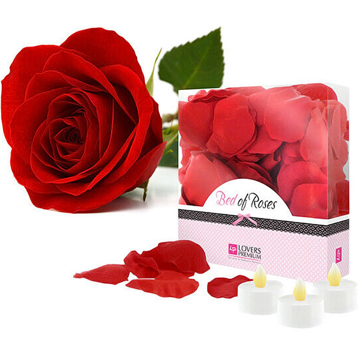 Punased roosi kroonlehed 100 tk