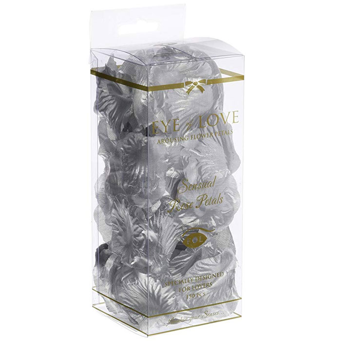 Hõbedased roosi kroonlehed 150 tk