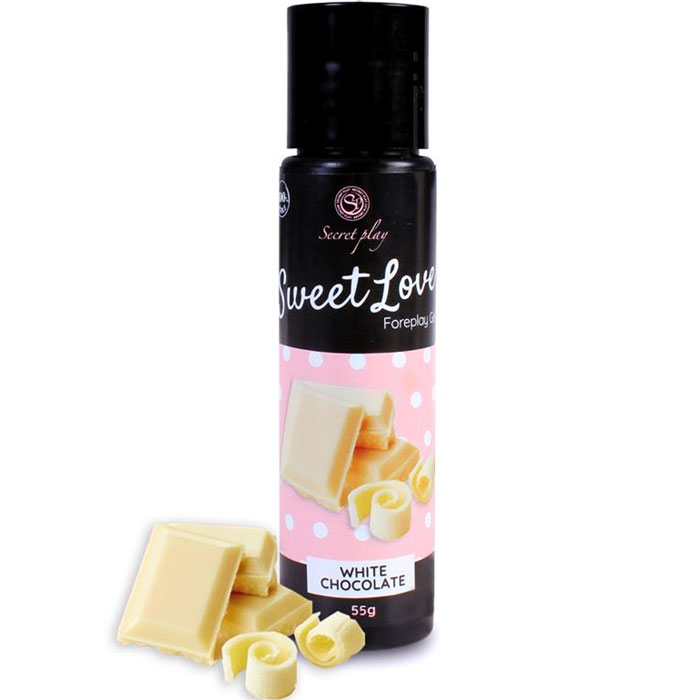 Söödav libesti Secret Play Sweet Love 60 ml valge šokolaad