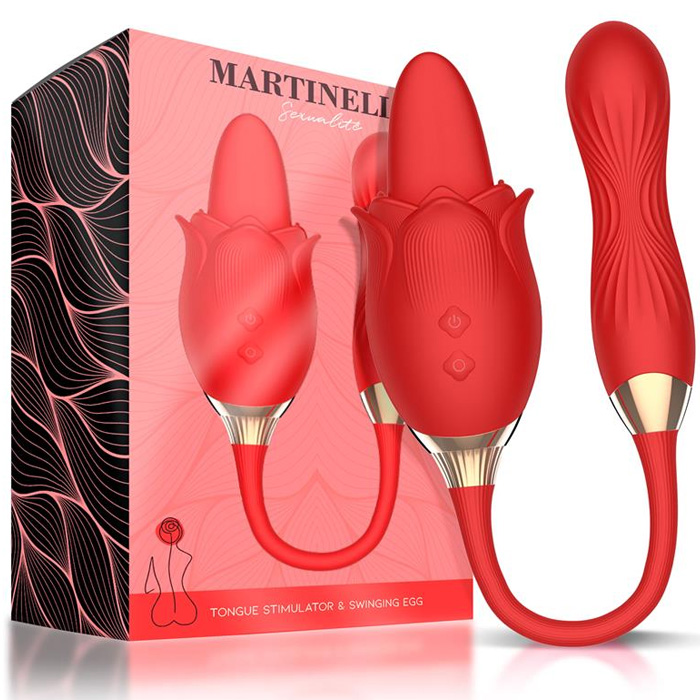 MARTINELLA Double Tongue kliitori stimulaator