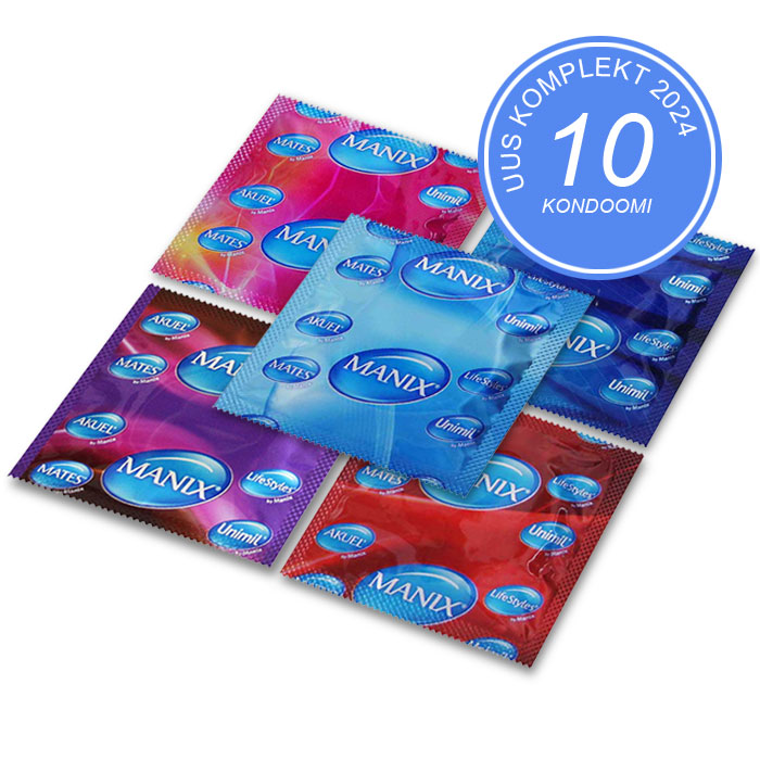 Mates by Manix kondoomid 10 tk