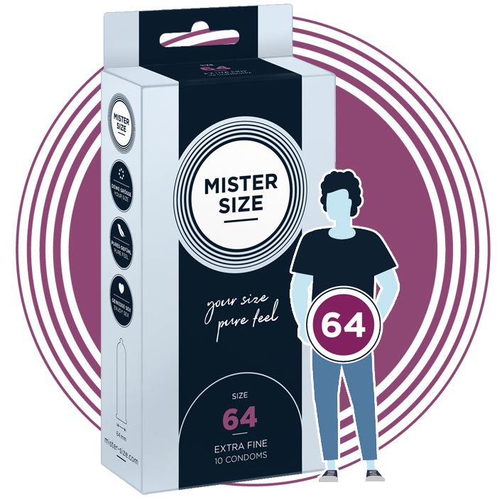 MISTER SIZE 64 suured kondoomid 10 tk