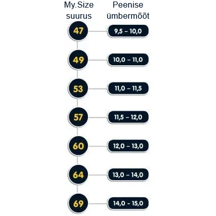 MY SIZE kondoomid - suurus 69 10 tk - foto 2