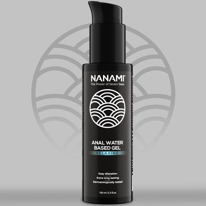 NANAMI Relaxing libisev ja lõõgastav anaalgeel (vee baasil) 100 ml