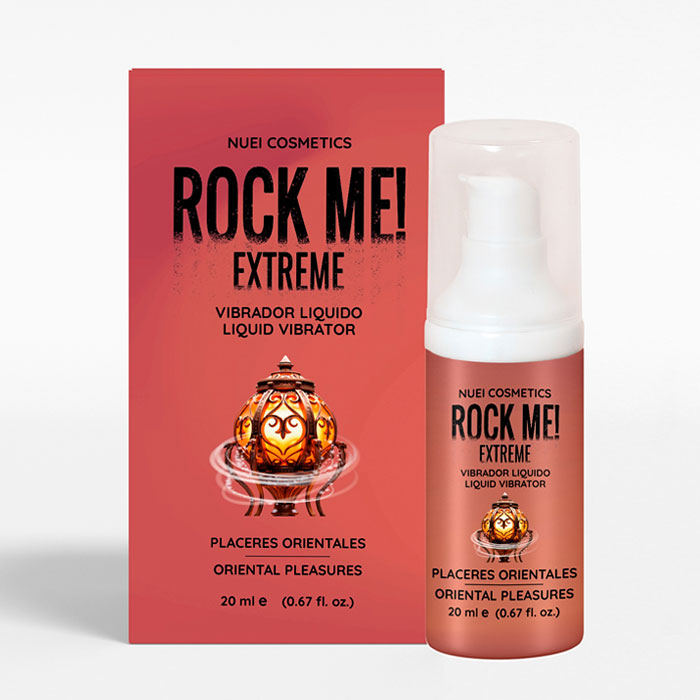 NUEI Rock Me! Oriental Pleasures vedel vibraator 20 ml