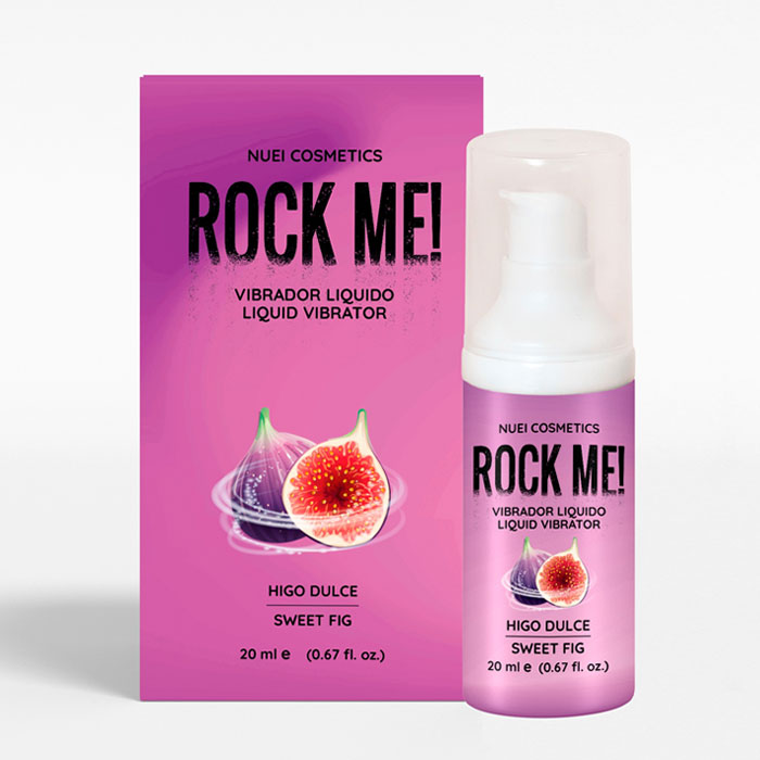 NUEI Rock Me! Sweet Fig vedel vibraator (viigimari) 20 ml