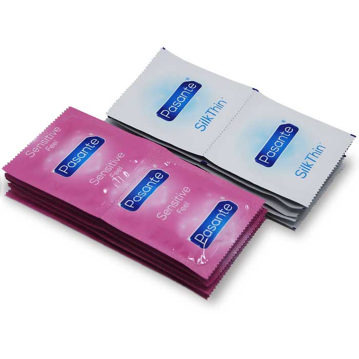 Õhukesed kondoomid PASANTE 20 kondoomi