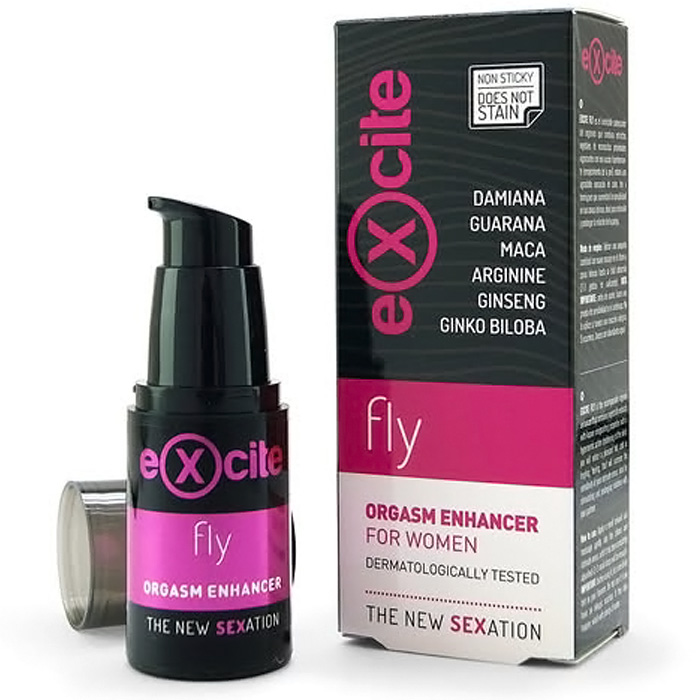 Orgasmi stimuleeriv geel EXCLITE WOMAN FLY 15 ml