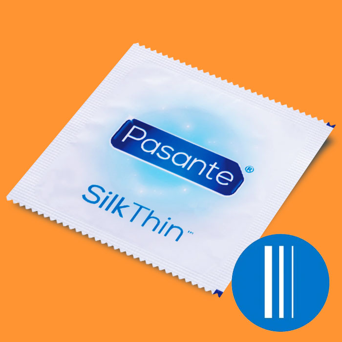 Pasante Silk Thin 1 kondoom