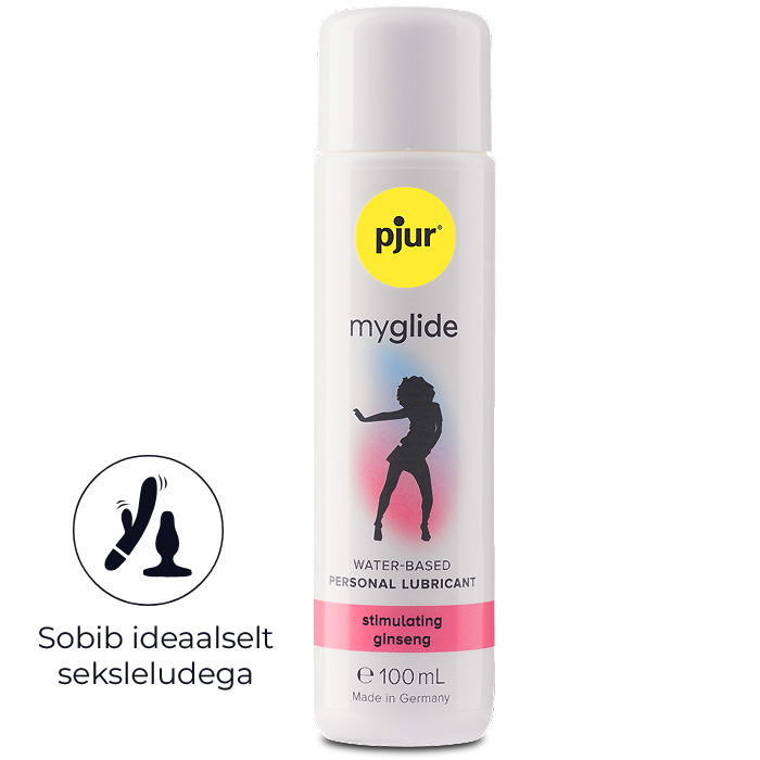 PJUR My Glide soojendav libesti ženšenniga 100 ml