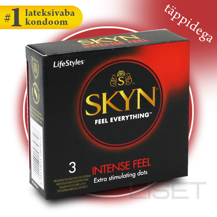 SKYN Intense Feel 3 tk
