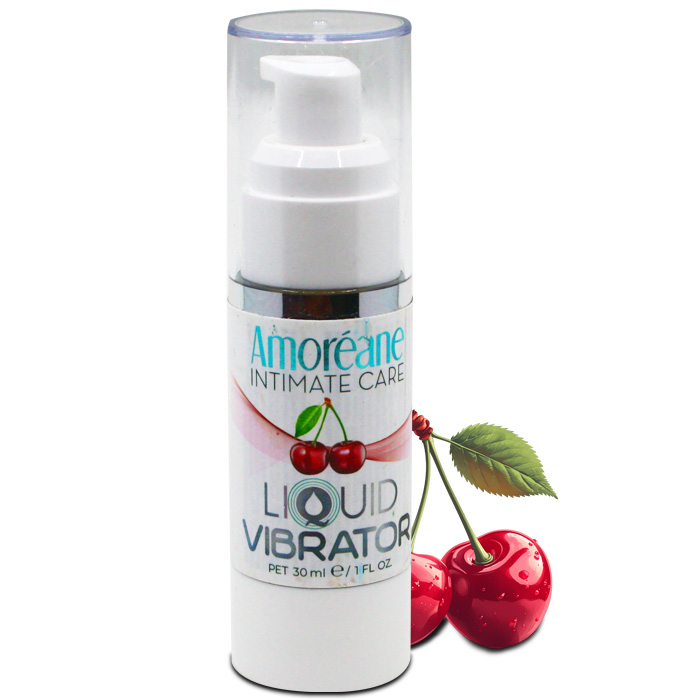 Vedel vibraator Amoreane MED (kirss) 30 ml
