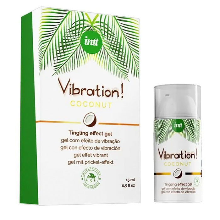 Vedel vibraator INTT Coconut (kookos) 15 ml