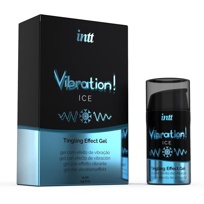 Vedel vibraator INTT Ice 15 ml