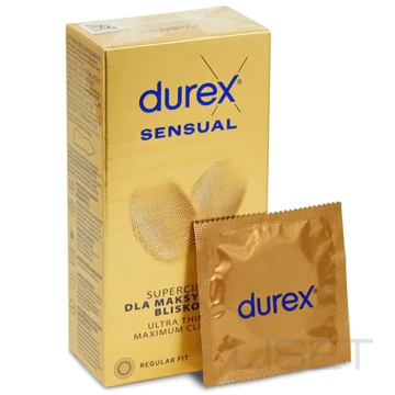 DUREX Sensual 10 tk
