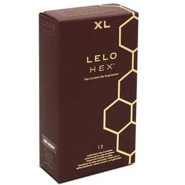 LELO HEX Respect XL kondoomid 12 tk