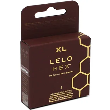 LELO HEX Respect XL kondoomid 3 tk