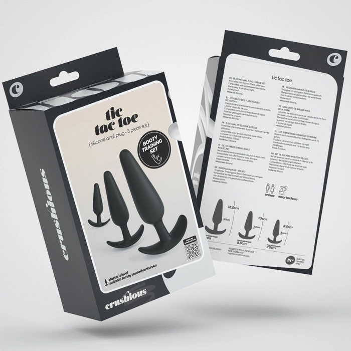 Anaaltappide komplekt CRUSHIOUS TIC TAC TOE - foto 10