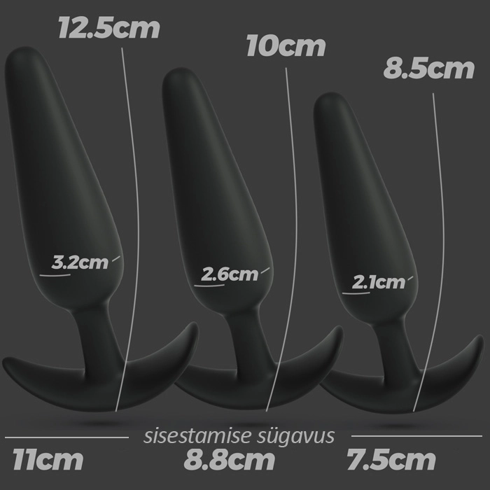 Anaaltappide komplekt CRUSHIOUS TIC TAC TOE - foto 9