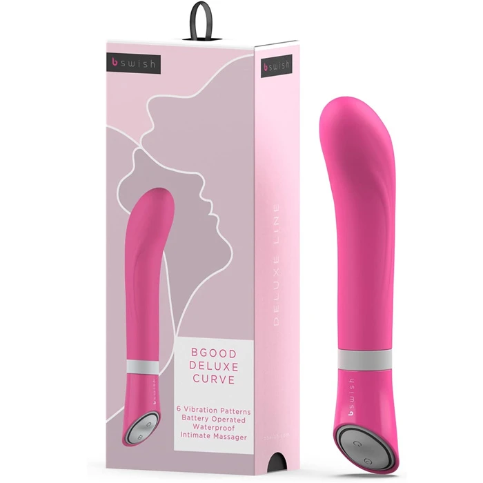 B Swish Bgood Deluxe Curve roosa G-punkti vibraator 6 vibratsioonirežiimiga - foto 7