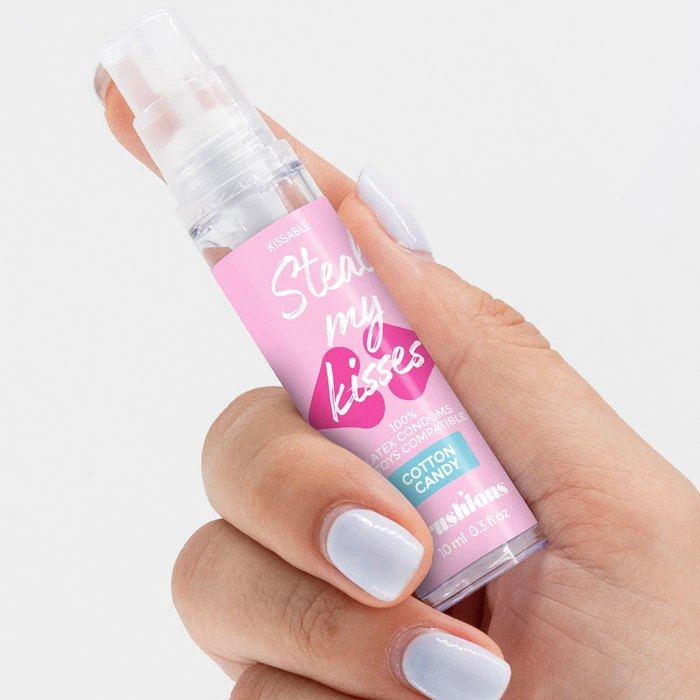 CRUSHIOUS Steal My Kisses Cotton Candy (oraalseksi geel) 10 ml - foto 3