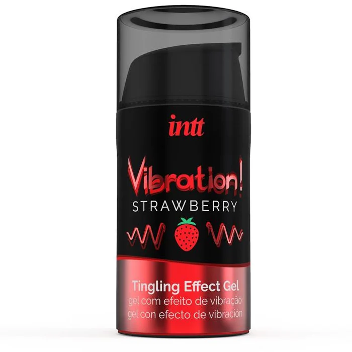 Vedel vibraator INTT Strawberry 15 ml - foto 2