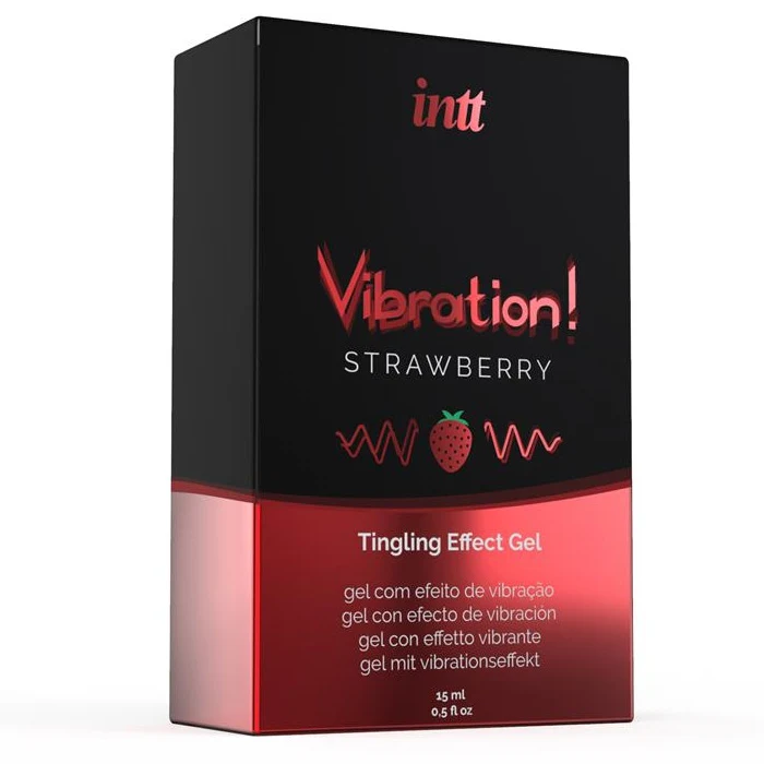 Vedel vibraator INTT Strawberry 15 ml - foto 3