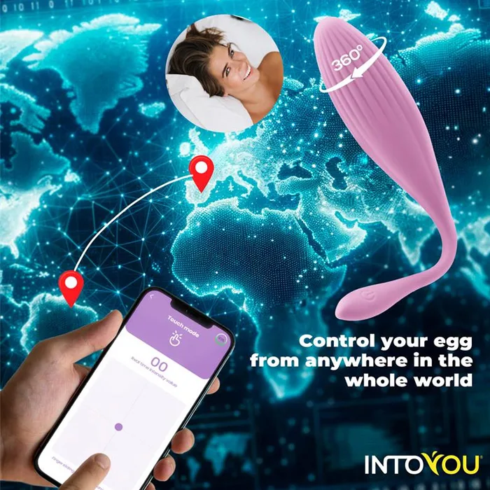 Pöörlev ja vibreeriv tupekuul INTOYOU - foto 16