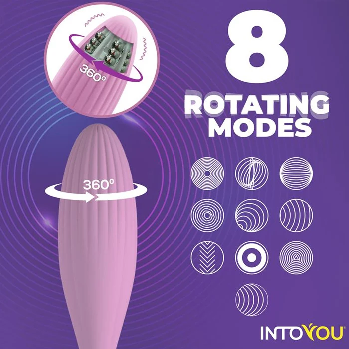 Pöörlev ja vibreeriv tupekuul INTOYOU - foto 7